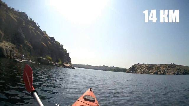 ВОКРУГ ХОРТИЦЫ НА КАЯКЕ (30 км за 4,5 часа) смотреть онлайн