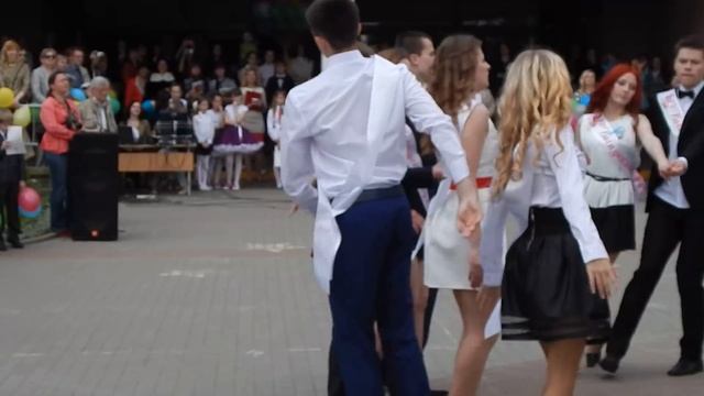 Гимназия № 7, город Гродно, вальс 11 "А" класс смотреть онлайн