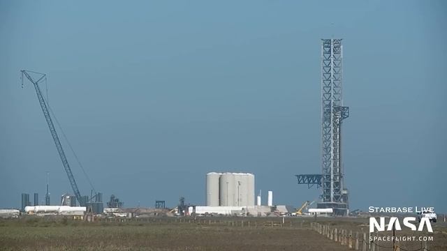 SpaceX Booster 7 Removed From The OLM | SpaceX Boca Chica смотреть онлайн