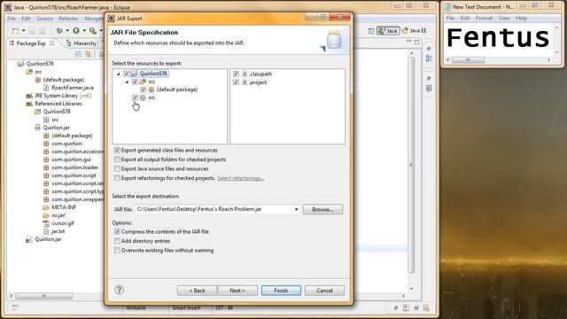 Java to Jar using Eclipse смотреть онлайн