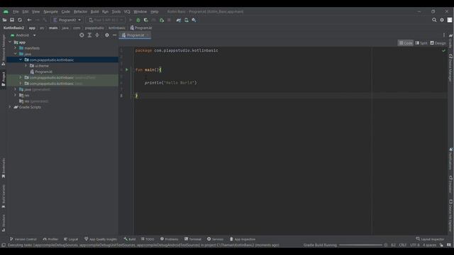 How to create simple Kotlin HelloWorld смотреть онлайн