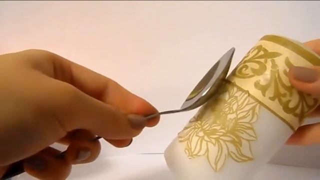 Быстрый и красивый подарок#2/ Fast and beautiful gift#2 Свечка в стиле декупаж. смотреть онлайн