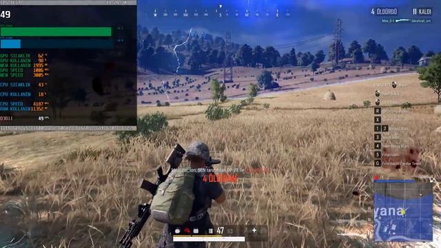 PUBG / GTX 670 / İ5-11400F / FPS Testi смотреть онлайн