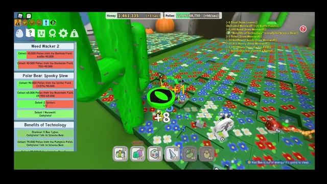 Симулятор Пчелиного роя Roblox часть 2 \ Без комментариев Roblox Bee Swarm Simulator No Comments смотреть онлайн