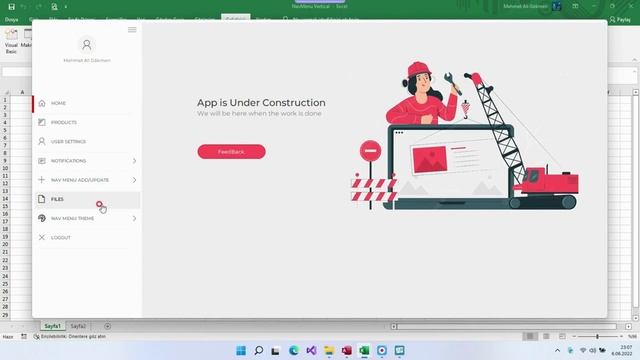 Excel Vba Responsive Nav Menu from Access Database смотреть онлайн