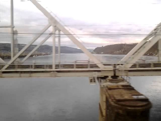 Строительство моста через Енисей смотреть онлайн