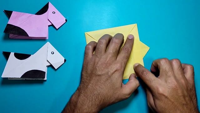origami paper dog | how to make paper animal смотреть онлайн