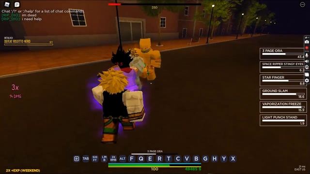 How To Beat Part 3 DIO WIth Star Platinum (took 25 attempts) ROBLOX IS UNBREAKABLE смотреть онлайн