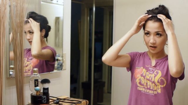 Hair Tutorial: Everyday Updo Hair Style =) смотреть онлайн
