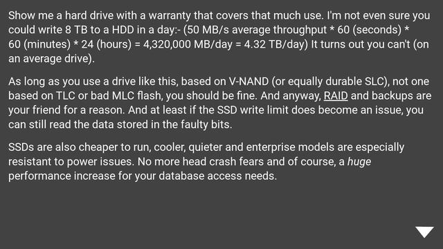 Can a massive MySQL data import on an SSD damage it? смотреть онлайн