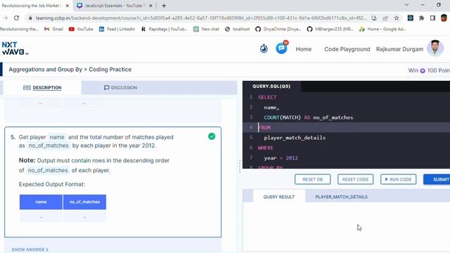 Aggregations and Group By | Coding Practice | SQL | NxtWave | CCBP 4.0 смотреть онлайн