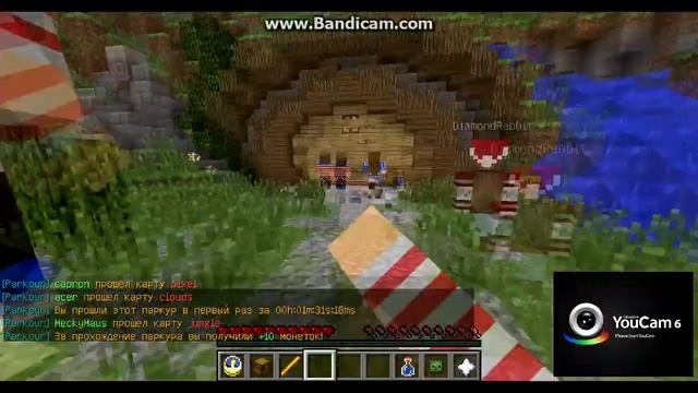 [Minecraft] Паркур на сервере [Minecraft]