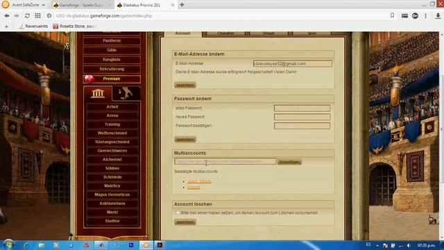 Gladiatus Multi-account problem смотреть онлайн