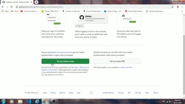 Two Factor Authentication In GitHub | Your Github Account Hacked in 2 MIn..?? смотреть онлайн