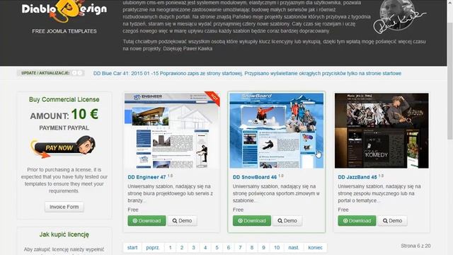 Урок 4. Установка шаблона Joomla 3 смотреть онлайн