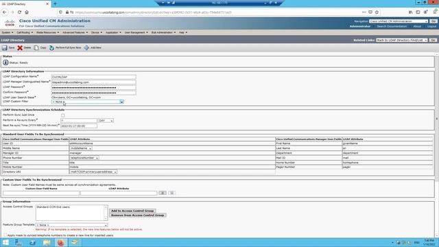 15 - CUCM LDAP Filters - Applying LDAP Filter on CUCM and Active Directory users смотреть онлайн