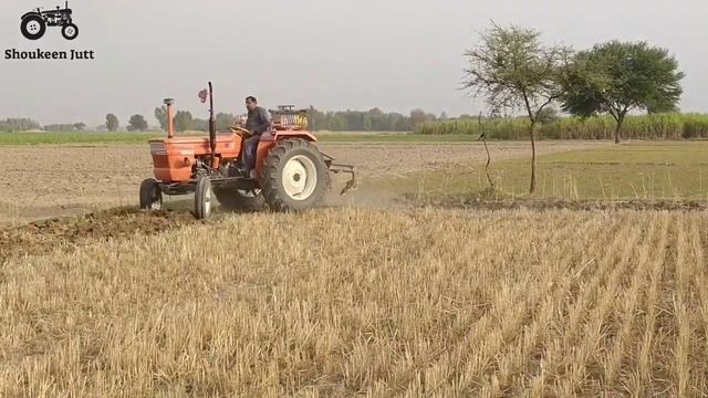 Excellent Performance Of Fiat 480 Tractor With 5 Tine Chisel In Fields With Ultra Power ???