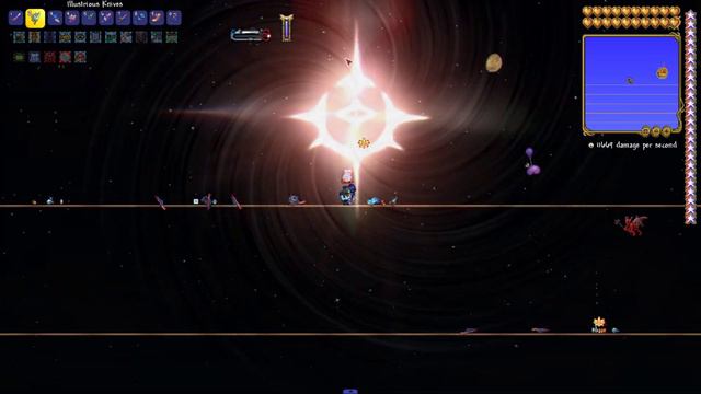 Terraria - Beating noxus again and getting smacked by the nameless deity смотреть онлайн