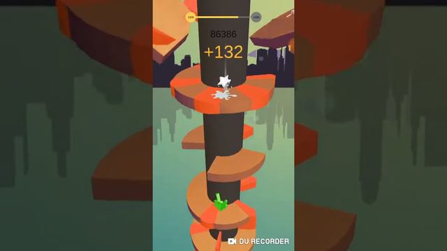 Хочу побить мировой рекорд по Helix Jump смотреть онлайн