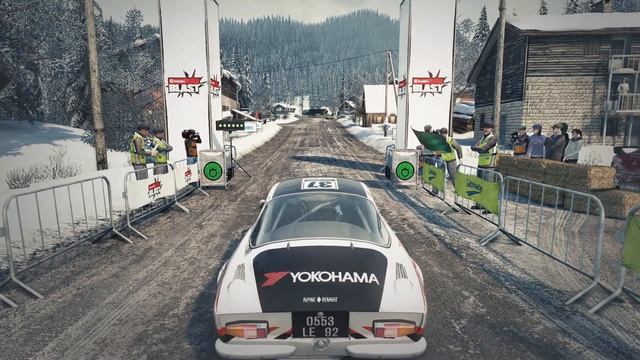 Прохождение игры DiRT3 | Rally - Renault Alpine | Logitech G29 смотреть онлайн