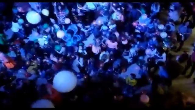 Шар-шоу во время праздника МамаТайм в городе Барановичи