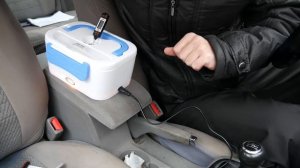 Как подогреть еду в машине?! Электрический ланч бокс с подогревом с Aliexpress.