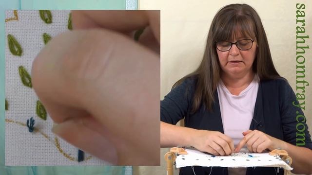 FIVE great stitches for filling closed shapes | Hand Embroidery stitches for solid shapes. смотреть онлайн