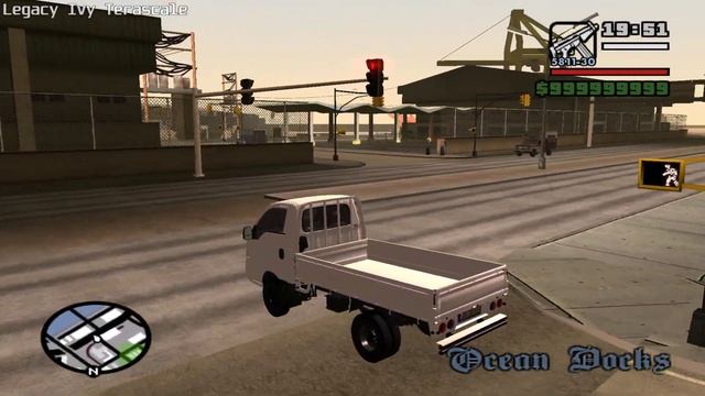 Kia Bongo as Yankee ( GTA San Andreas truck mod ) смотреть онлайн