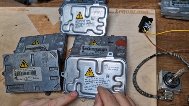 MERCEDES C-Class W204 Bi-XENON AFS headlight ballast (replacement) info AL 130732915602 13073291280 смотреть онлайн