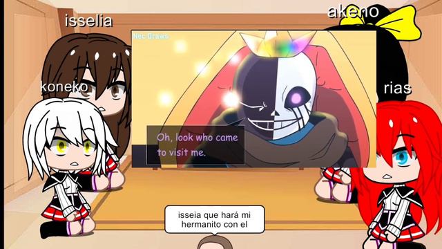 el clan gremory reacciona a issei as error404 sans( mala edición al final) смотреть онлайн
