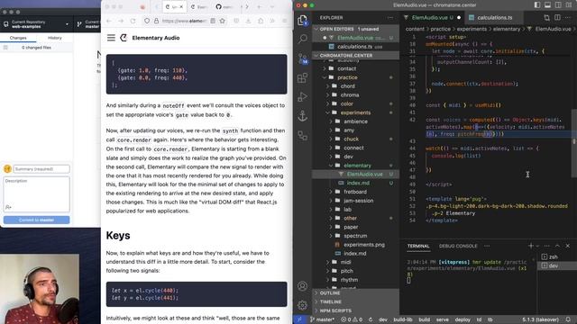 Web Audio Dev: Exploring the Elementary Audio library смотреть онлайн