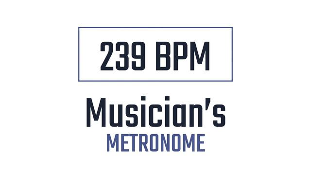 239 BPM - Metronome смотреть онлайн
