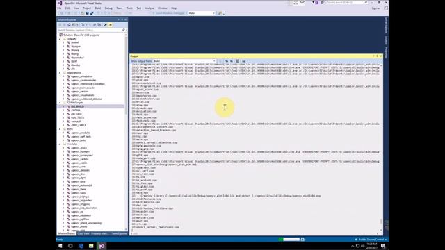 Compile OpenCV 3.2 with Visual Studio 2017 (C++) on Windows 10 x64 bit and test with TensorFlow смотреть онлайн