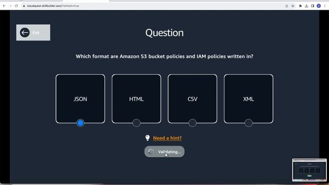 Amazon S3 - Which format are Amazon S3 bucket policies and IAM policies written in смотреть онлайн