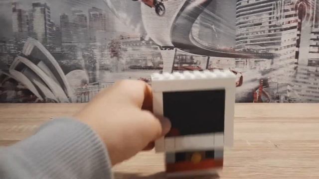 телевизор + тумбочка + приставка + столик из LEGO смотреть онлайн