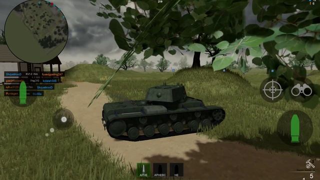Steel titans (Roblox war thunder) KV-1E soviet tank team deathmatch gameplay kill 10 смотреть онлайн