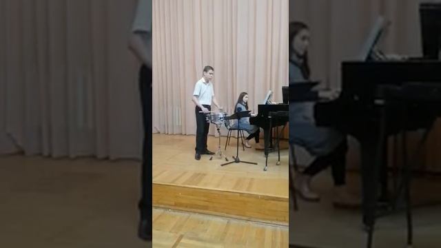 С.Прокофьев "Тарантелла" - барабан - Виктор Дмитриев (ШМВ) смотреть онлайн