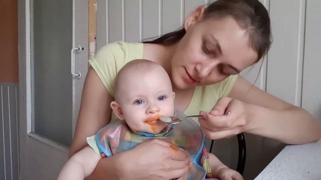 Прикорм морковь Gerber 6 месяцев Кукурузная каша смотреть онлайн