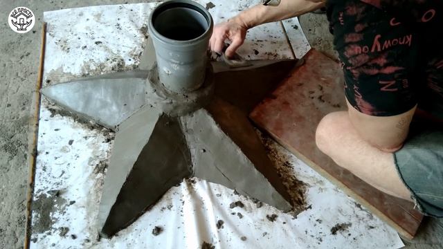 Сделал из цемента звезду для вечного огня | Выполнено на заказ | Eternal Flame смотреть онлайн