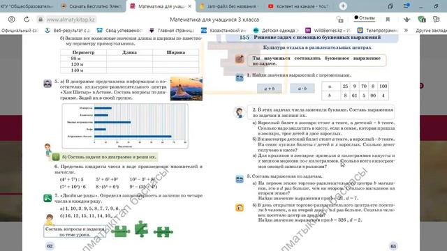 Математика. Решение задач при помощи уравнения