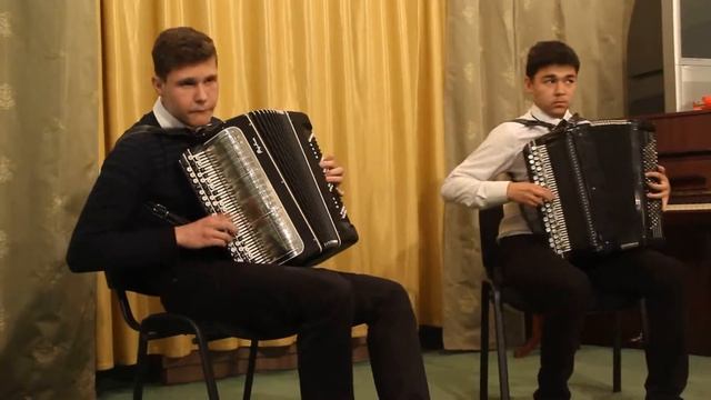 "Жок"(Молдавский танец) - Д.Богатов , Н.Амерханов смотреть онлайн