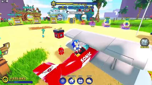 SONIC SPEED SIMULATOR *Classic Sonic and King Sonic* HAPPY BIRTHDAY SONIC! Roblox смотреть онлайн