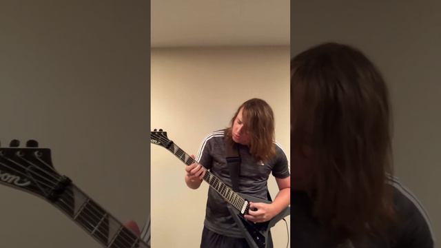 New baritone strings on my guitar and it sounds GNARSTY #music #metal #guitar #riff смотреть онлайн