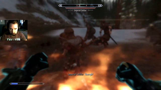 The Classic Crash & Rage - Skyrim Fisticuffs #28