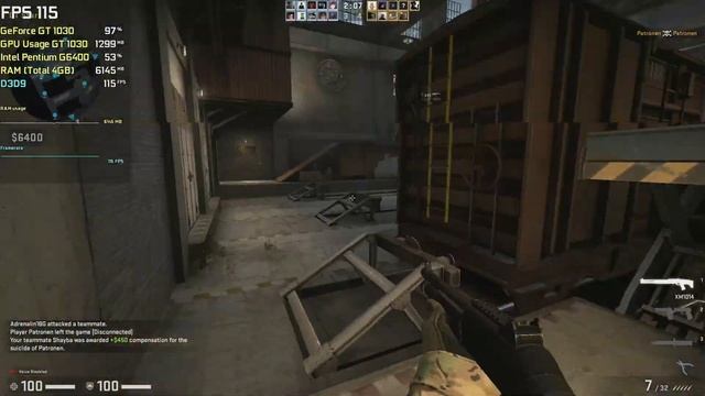 GT 1030 | CS:GO - 4K, 1440p, 1080p, 900p, 720p смотреть онлайн