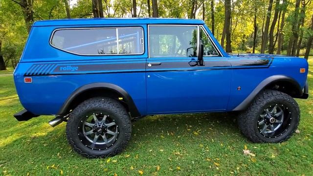 International Scout 1975 Scout II Restoration Project Retro-Mod