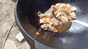 СВИНИНА С ГРИБАМИ И ТОМАТАМИ В КАЗАНЕ. ГУЛЯШ ИЗ СВИНИНЫ С ШАМПИНЬОНАМИ. #34