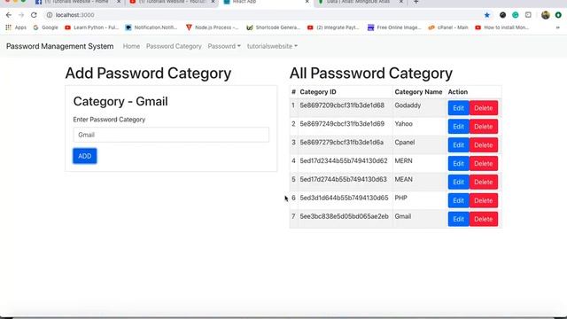 Insert, Fetch & Display Current Logged In User Records in MERN | #14 MERN STACK Tutorials in Hindi смотреть онлайн