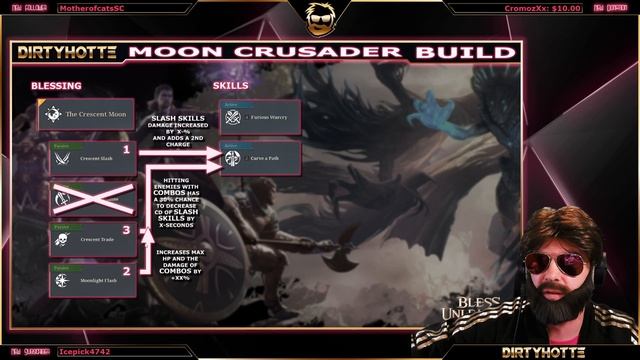 The BETTER Crusader Build for Bless Unleashed? | Cheatsheet | Crescent Moon смотреть онлайн