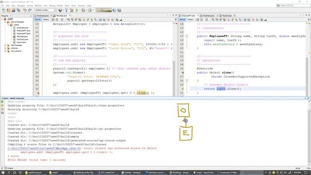 5.6 First clone() attempt: a shallow copy example смотреть онлайн